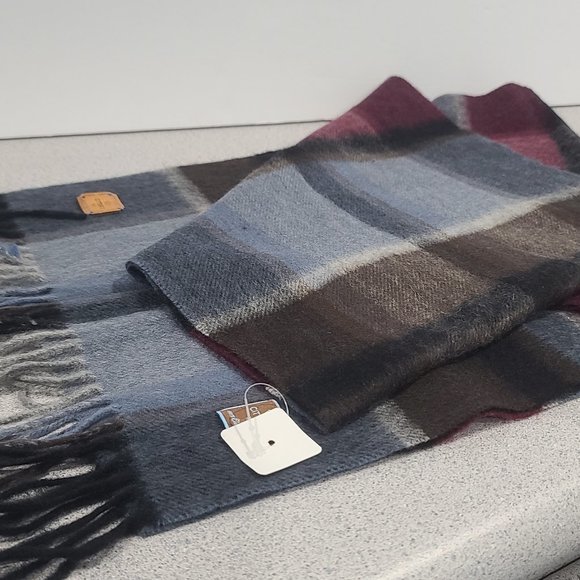 🔳NWT 100% Cashmere Men's Scarf by Citterio Italy Luxurious & Soft Cashmere $199